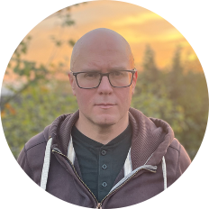 Portrait of Jon Bruford, Editorial Director