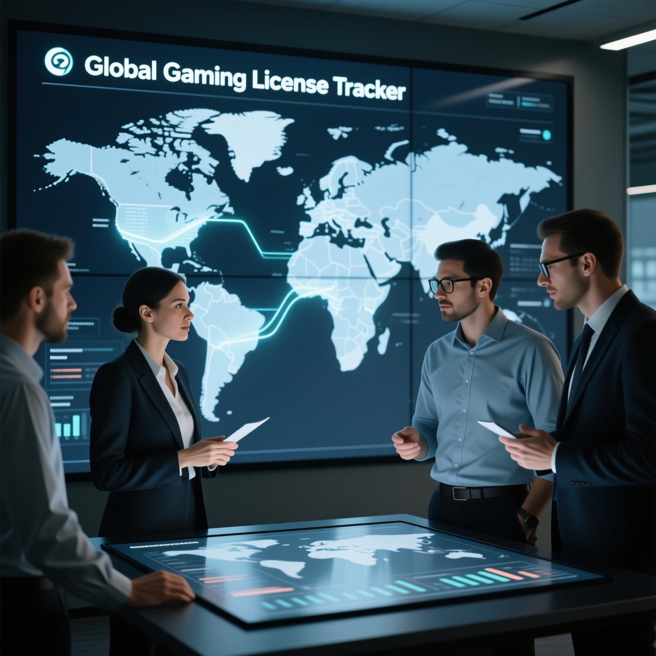 Global Gaming License Tracker illustration