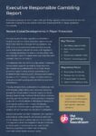 Exec Responsible Gambling Report — Recent Global Developments