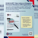 Public advisory: ICA flags fake PR application response letters bearing its letterhead and forged signature