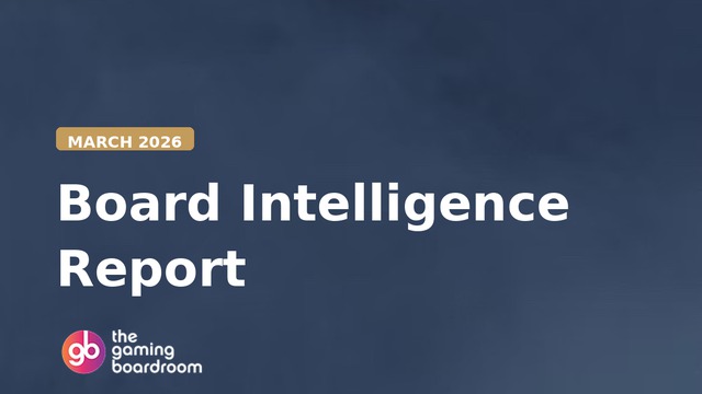 Board Intelligence Report — March 2026
