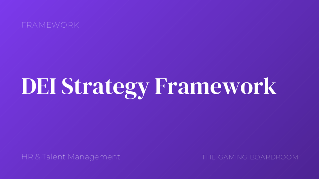DEI Strategy Framework