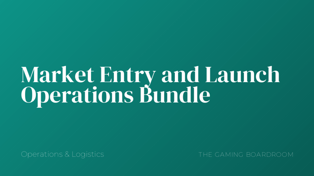 Market Entry and Launch Operations Bundle
