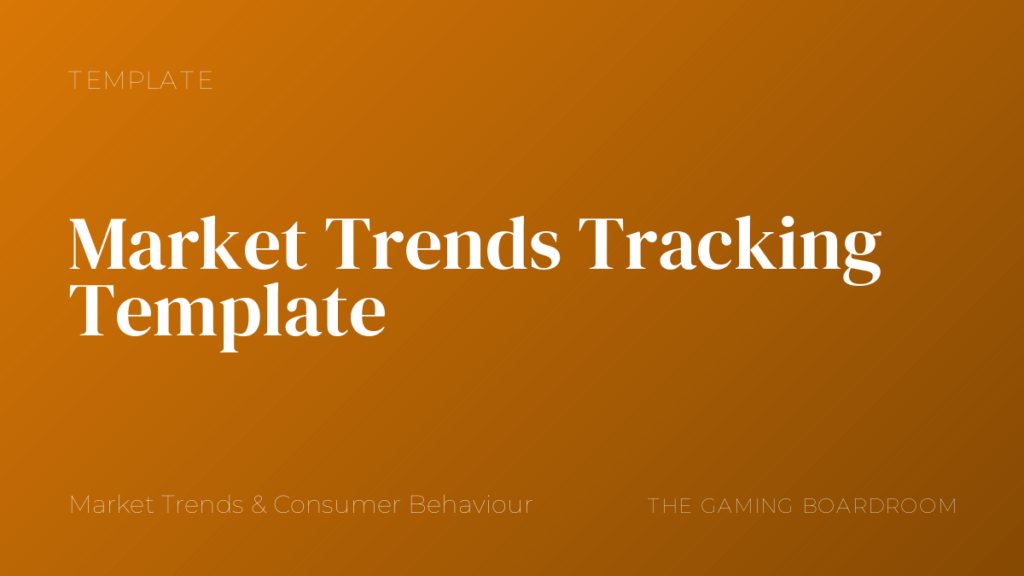 Market Trends Tracking Template