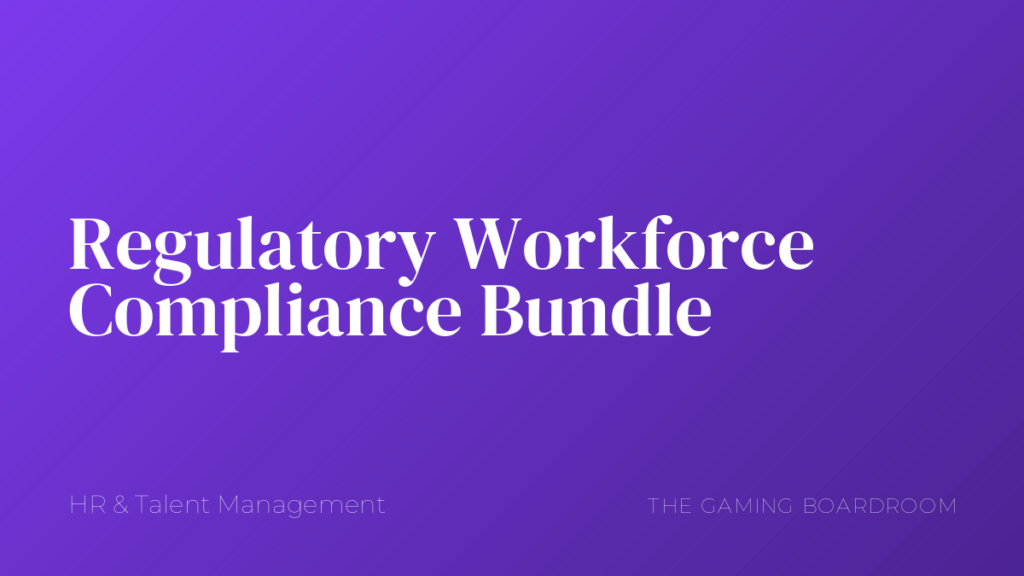 Regulatory Workforce Compliance Bundle