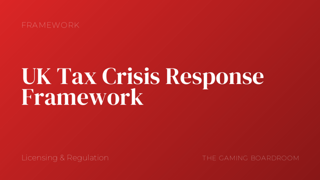 UK Tax Crisis Response Framework