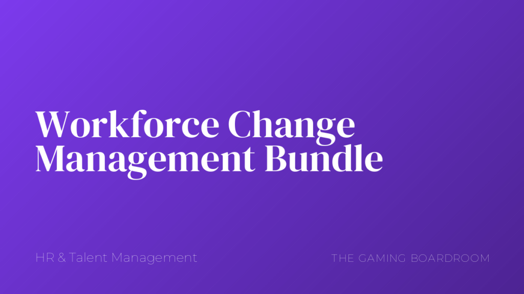 Workforce Change Management Bundle